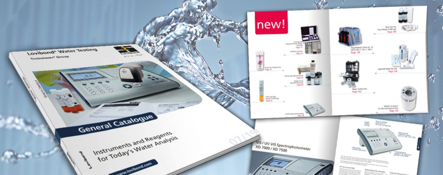 New instruments and test kits: The Lovibond General Catalogue 2019