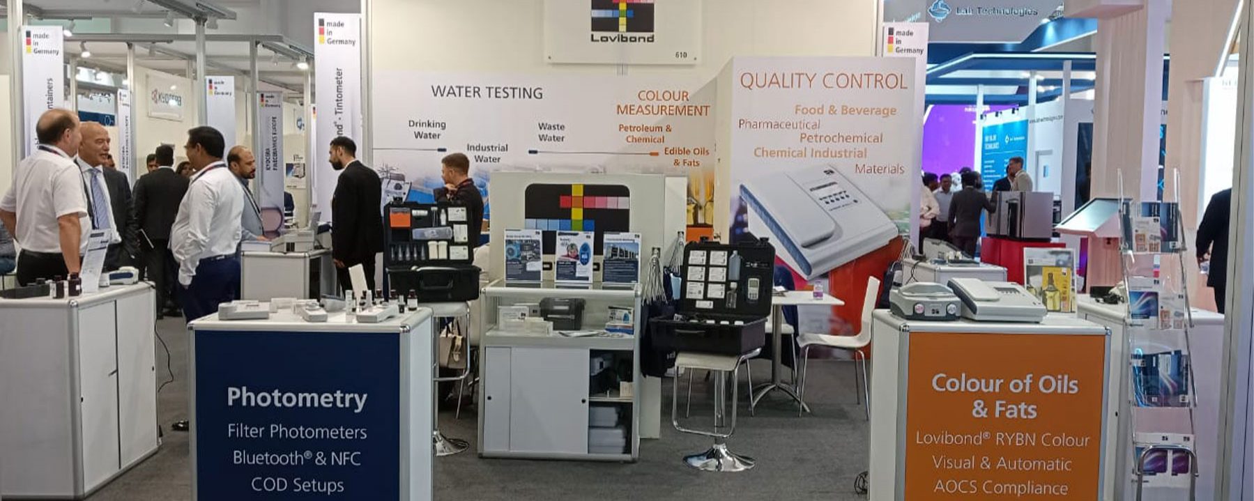 Lovibond<sup>®</sup> captivated audiences with its ground-breaking innovations at the Arab Lab Expo, Dubai